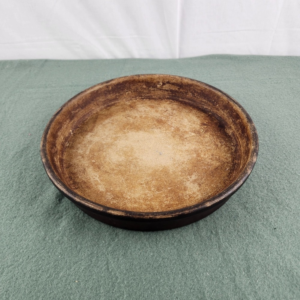 Pampered Chef Round Baker‎ Baking Stone 11" Deep Dish Pie Pizza Plate